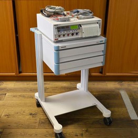 Used PHILIPS 50 WMO TOCOCARDIOGRAPH ON CART