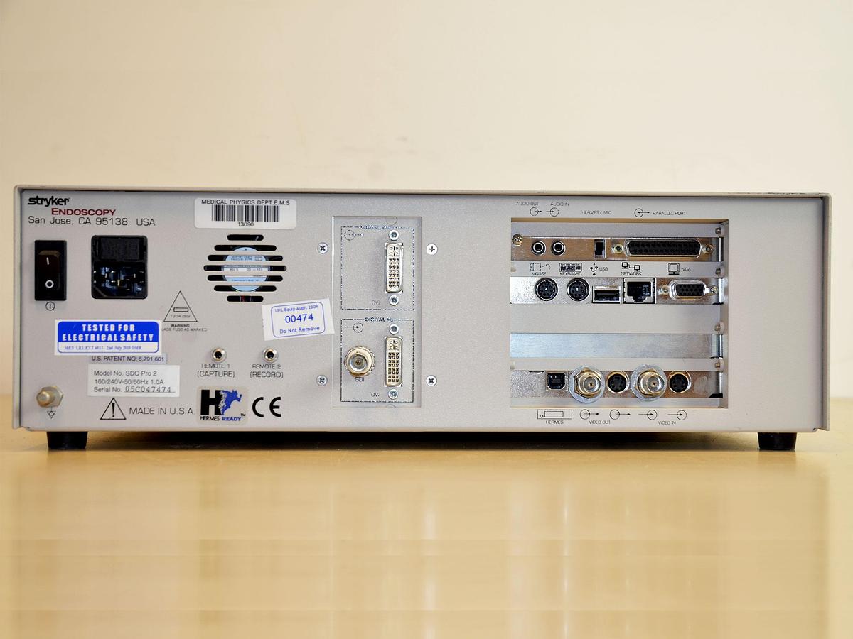 DIGITAL VIDEO AND IMAGE RECORDER FOR STRYKER SDC PRO ENDOSCOPY COLUMN