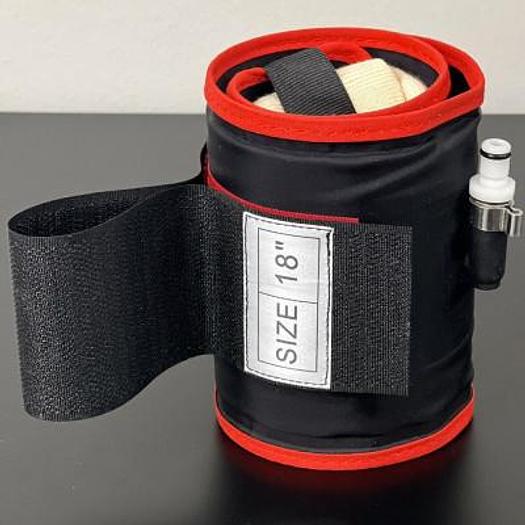 Used ZIMMER ATS 3000 PNEUMATIC TOURNIQUET WITH CUFFS, CABLES AND NEW BATTERIES