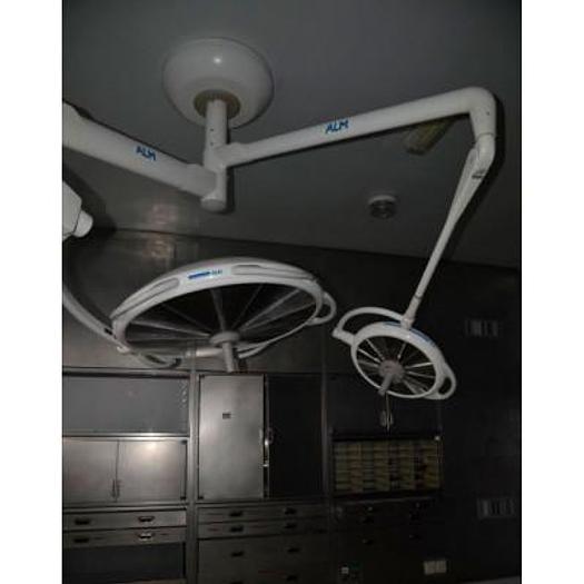 Used ALM PRISMALIX DOUBLE DOME OPERATING LIGHTS