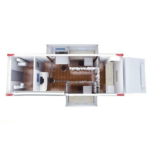 MOBILE PULMONARY RADIOLOGY SCREENING UNIT