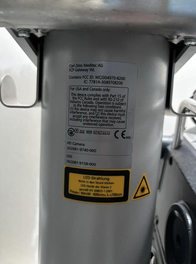 Rénové KARL ZEISS OPERATING MICROSCOPE LUMERA 700