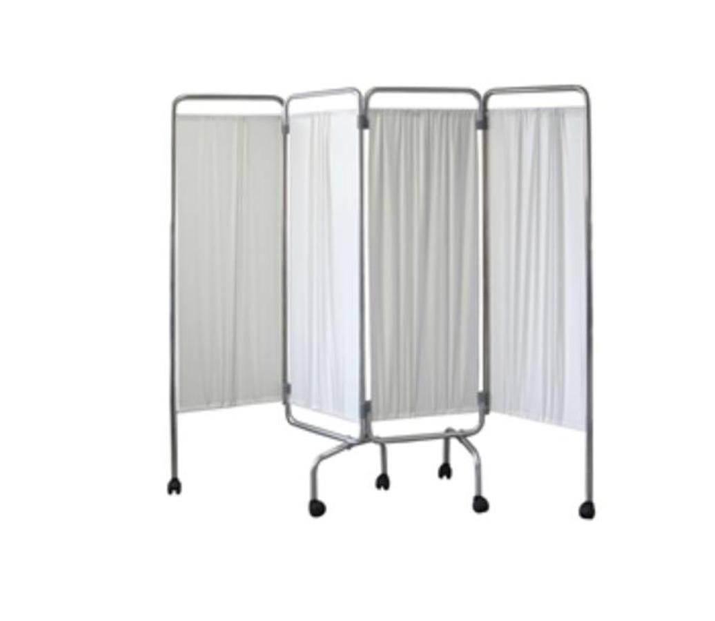 PARAVENT 4 VANTEAUX SUR ROULETTES