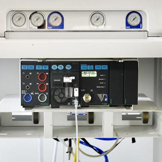 Used DATEX OHMEDA S/5 ADU ANESTHESIA VENTILATOR WITH ANESTHESIA MONITOR