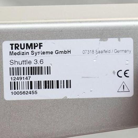 Used TRUMPF JUPITER UNIVERSAL OPERATING TABLE