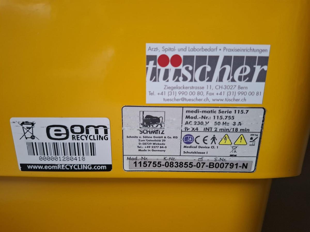 D'occasion TABLE DE GYNECOLOGIE SCHMITZ