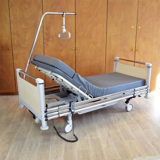 Used SCHELL INDUSTRIES HEALTHCARE BED WITH JW KOCH PLANO TABLE