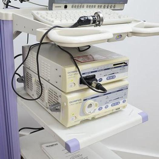 Used OLYMPUS INTERVENTIONAL ENDOSCOPY COLUMN