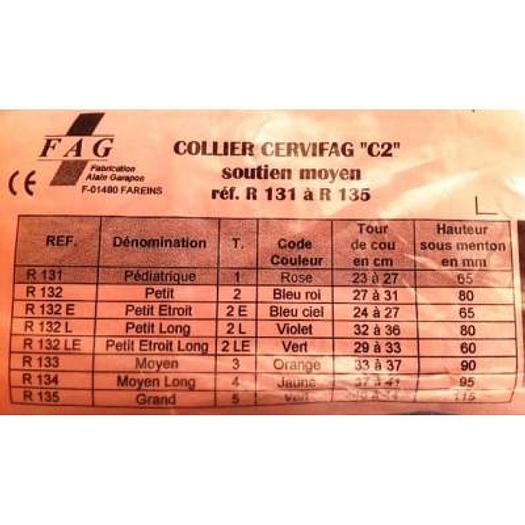 PEDIATRIC CERVICAL COLLAR HEIGHT 6.5 CM