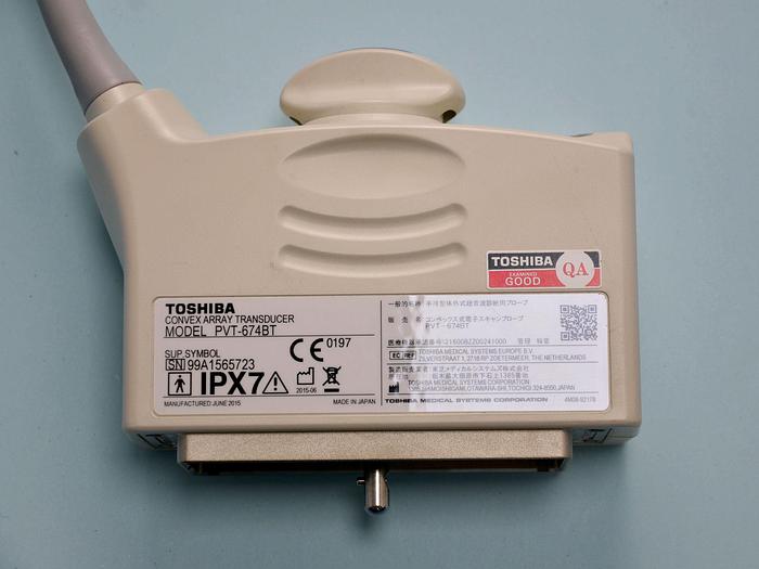 Used CONVEX PROBE TOSHIBA PVT-674BT