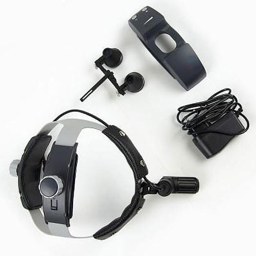 COLD LIGHT HELMET LED WITH INTEGRATED BATTERY