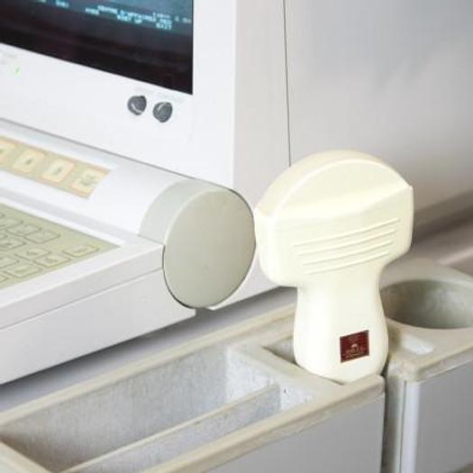 Used HITACHI EUB 405 SUMI PORTABLE ULTRASOUND WITH 2 PROBES