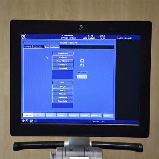 Used GENERAL ELECTRIC VIVID S6 ECHOCARDIOGRAPH WITH 2 PROBES