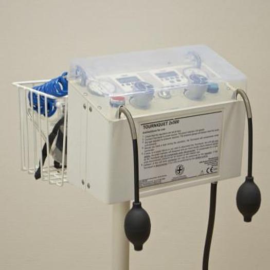 Used UBM DOUBLE PNEUMATIC TOURNIQUET ON MOBILE STAND