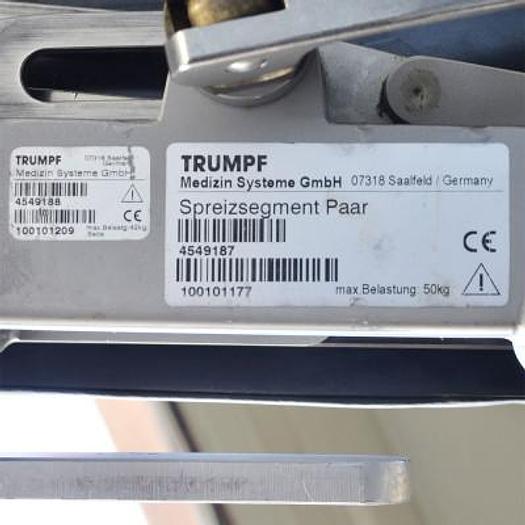 Used TRUMPF SATURN ELECTRIC MULTIDISCIPLINARY OPERATING TABLE