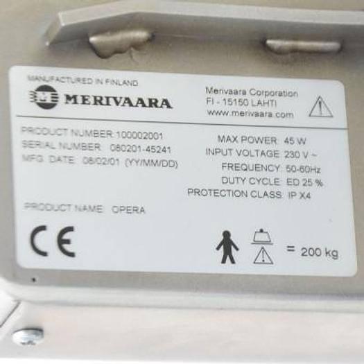 Used MERIVAARA ELECTRIC OPERATING TABLE OPERA MODEL
