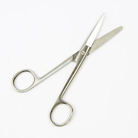 SET OF 4 DOLPHIN STRAIGHT SCISSORS 16CM