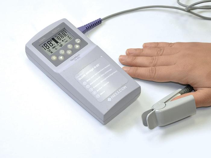 Used PORTABLE PULSE OXIMETER N-65 NELLCOR OXIMAX