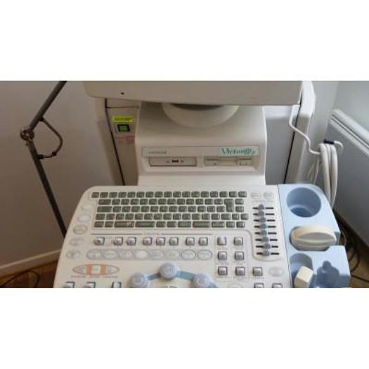 Used HITACHI EUB 6000 VICTORA2 DIGITAL COLOR DOPPLER PULSE ULTRASOUND SCANNER