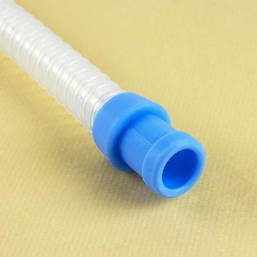 REUSABLE THIN SILICONE PATIENT HOSE 75CM