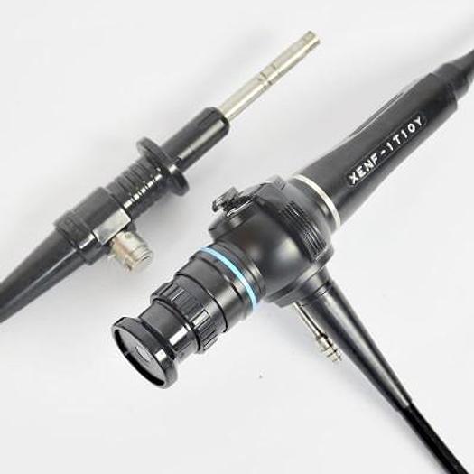 Used RHINOLARINGO FIBROSCOPE WITH OLYMPUS ENF-T3 OPERATING CHANNEL