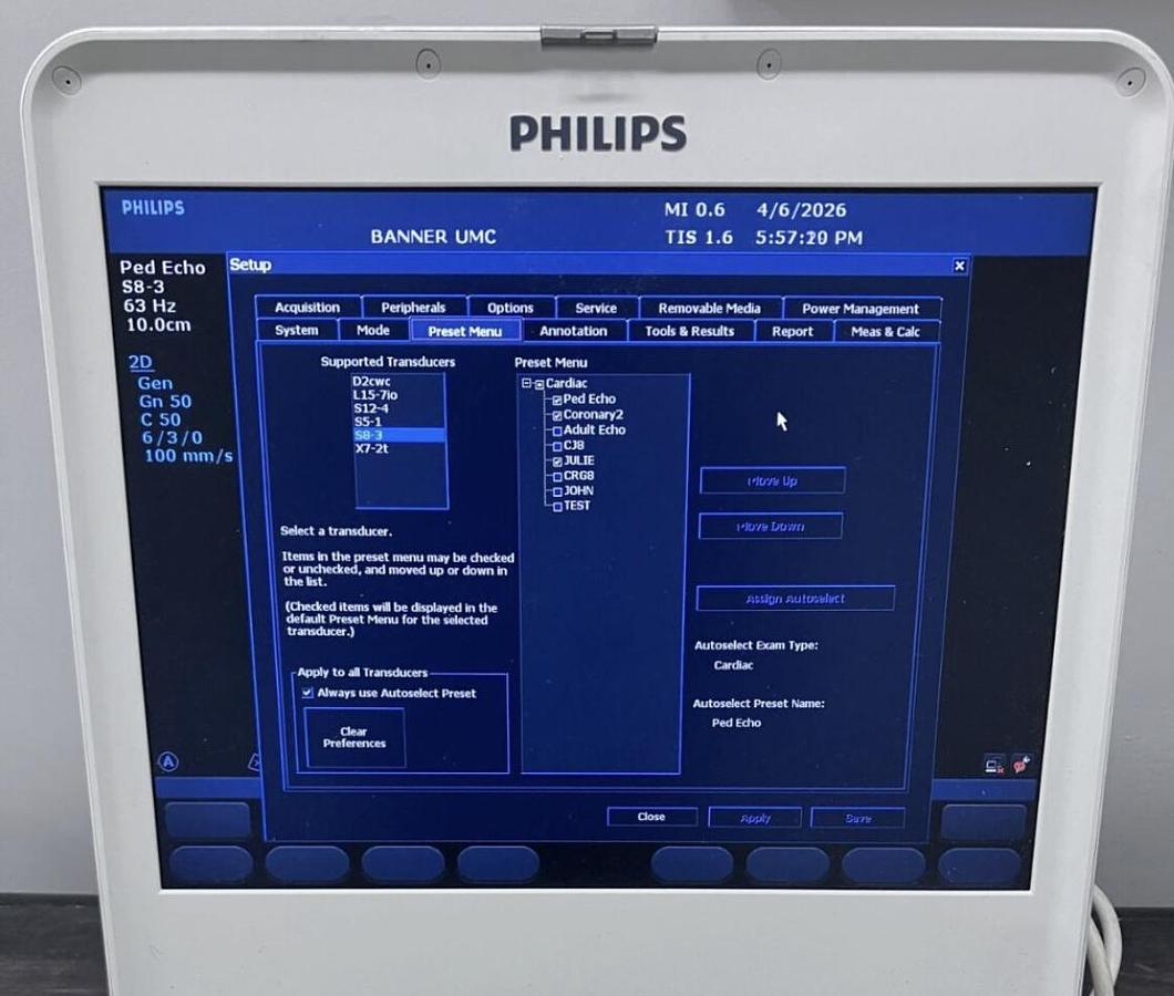 D'occasion CARDIAC-VASCULAR PHILIPS CX 50 PORTABLE ULTRASOUND