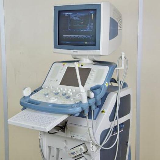 Used TOSHIBA XARIO COLOR DOPPLER ULTRASOUND SCANNER WITH 3 PROBES