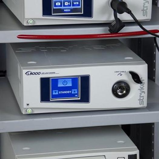 Used STRYKER ENDOSCOPY COLUMN WITH 26'' FLAT SCREEN