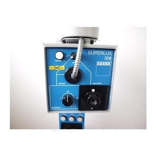 Used ZEISS OPERATING MICROSCOPE WITH MOTORIZED XY AND FOCAL ZOOMS