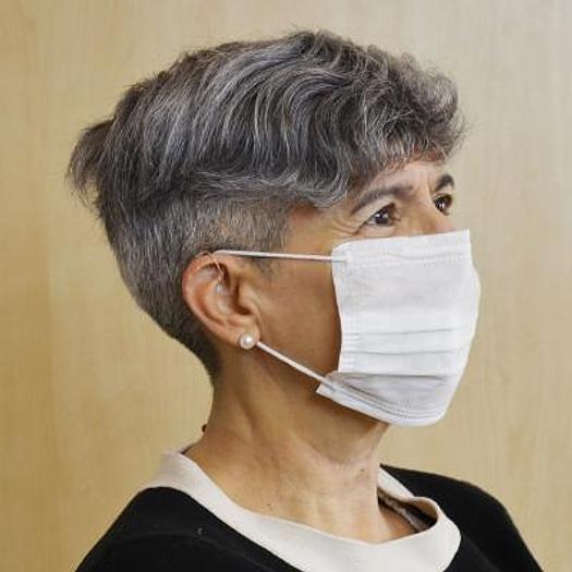 LOT OF 500 3-PLY MASKS WITH EAR LOOP FILTER