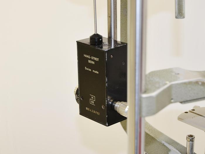 D'occasion LAMPE A FENTE HAAG STREIT BM 900 MOUVEMENTS TRIDIMENTIONNELS AVEC TONOMÉTRE  À APLANATIONS