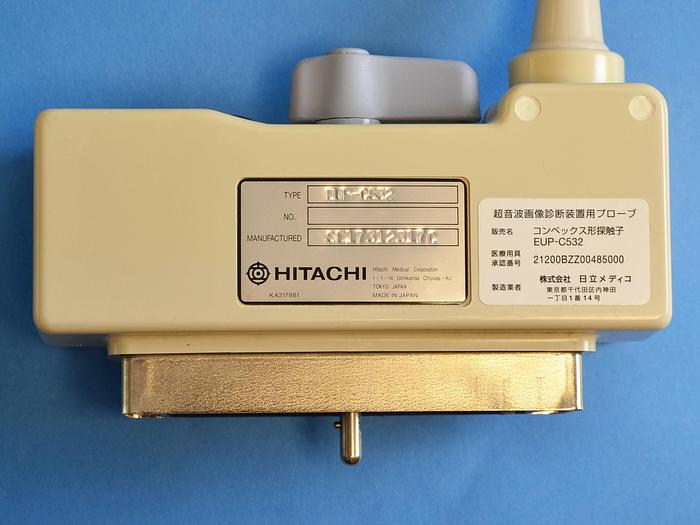 Used HITACHI MINI-CONVEX PROBE EUP-C532