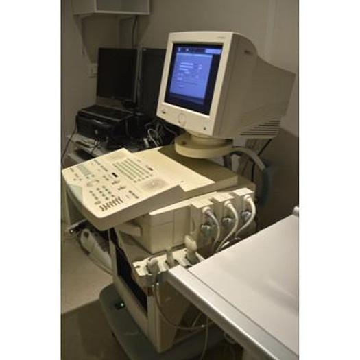 Used ESAOTE COLOR DOPPLER VETERINARY ULTRASOUND SCANNER WITH 3 PROBES