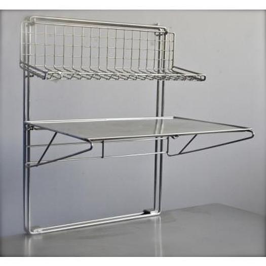 STAINLESS STEEL BLOCK CART AS NEW 60X120X160CM