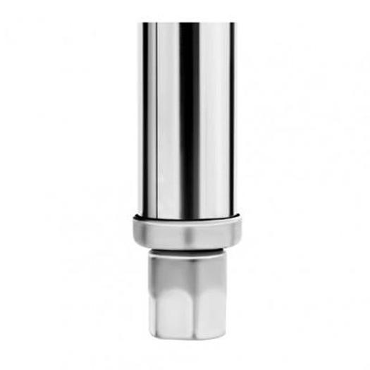 METAL SHELF 90 X 60 X 180 CM 200 KG STAINLESS STEEL