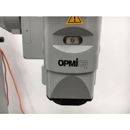 Used ZEISS OMPI CS OPHTHALMIC OPERATING MICROSCOPE WITH FOCUS ZOOM AND XY PEDAL CONTROLS
