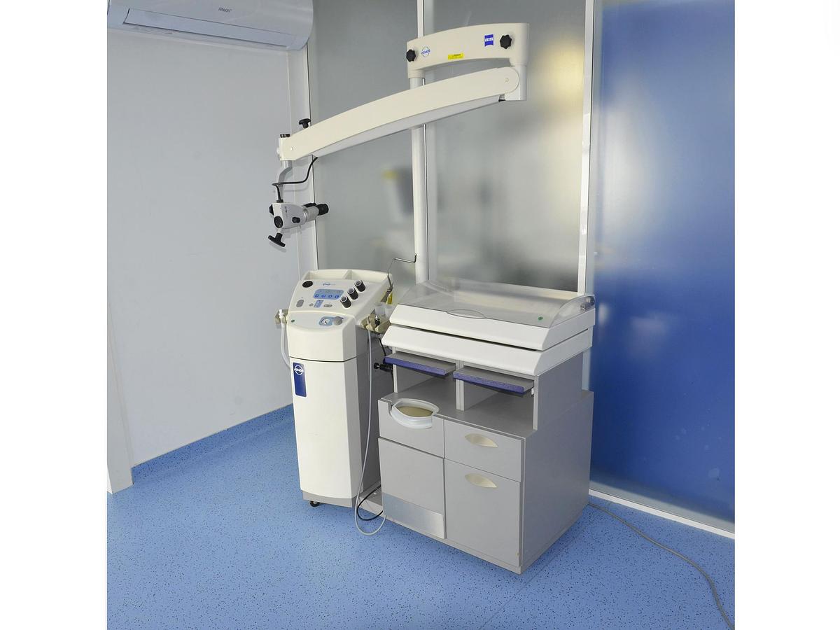 D'occasion ATMOS C31 ENT CONSULTATION UNIT WITH KARL ZEISS PICO MICROSCOPE