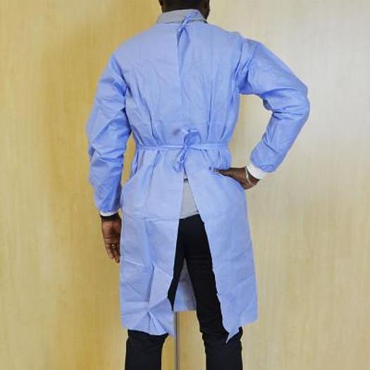 LOT OF 100 MICROFIBER SURGEON JACKETS, 60 g/m2, NON-WEAVED, STERILE