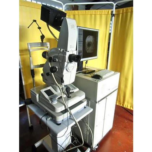 Used TOPCON TRC-50DX DIGITAL RETINAL IMAGING SYSTEM WITH PC AND RFI 3000 SOFTWARE