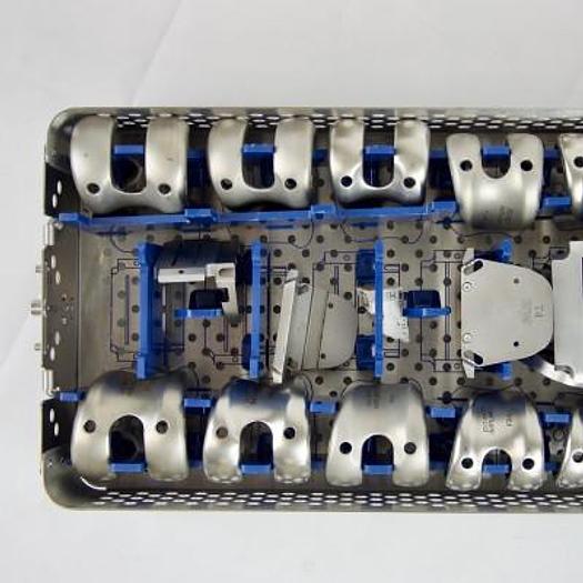 Used TOTAL KNEE PROSTHESIS SET OF 5 BOXES BRAND C2F