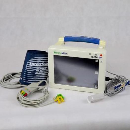 Used WELLCH ALLYN PROPAC CS TRANSPORT AND EMERGENCY MONITOR