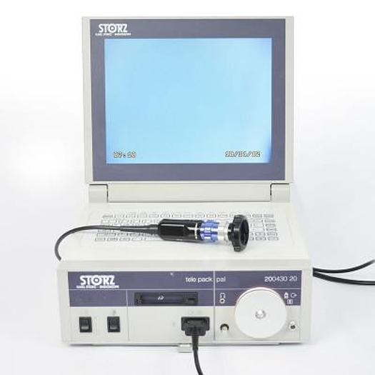 Used KARL STORZ PORTABLE AND COMPACT TELEPACK MODEL ENDOSCOPY UNIT