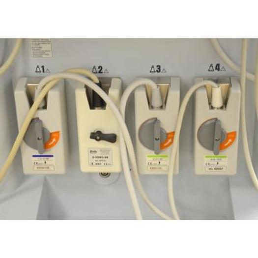 Used ACCUVIX XQ 3D/4D ULTRASOUND SCANNER WITH 4 PROBES