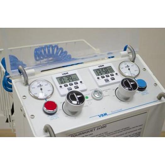 Used UBM DOUBLE PNEUMATIC TOURNIQUET ON MOBILE STAND