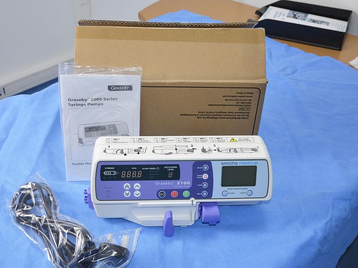 Used GRASEBY 2100 SYRINGE PUSH