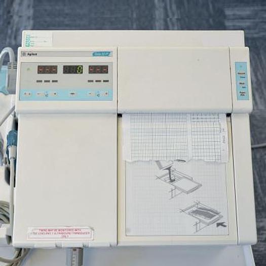 Used PHILIPS SERIES 50 IP-2 CARDIOTOCOGRAPH WITH CARDIO LEAD (TWIN) AND UTERINE CONTRACTION LEAD