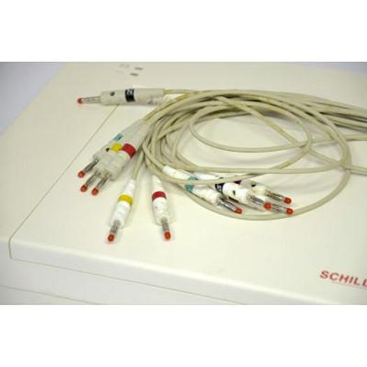 Used ECG 12 TRACKS SCHILLER CARDIOVIT AT-10
