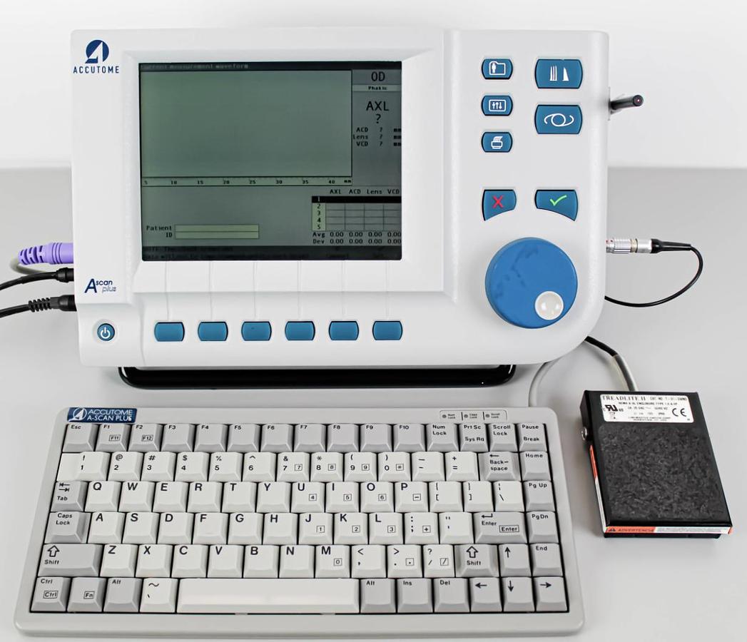 D'occasion ACCUTOME A-SCAN PLUS A-SCAN BIOMETER