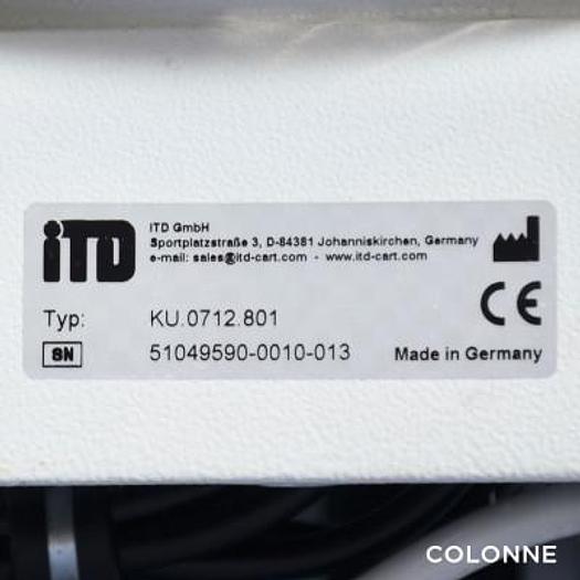 Used VIMS UHDVBOX V5 RIGID ENDOSCOPY COLUMN