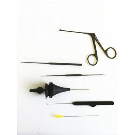 MYRINGOTOMY KIT WITH MICRO FORCEPS (POURET)
